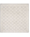 Safavieh Amherst Light Gray and Beige 7' x 7' Square Area Rug